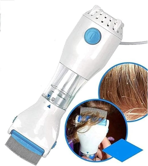 Anti Lice Metal Comb with 4 Filters | Stainless Steel Fine Tooth Head Lice & Nit Removal Comb