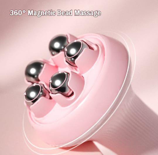 360 Roller Manual Hand Massager Handheld Massage Ball Full Body Pain Relief Neck Back Shoulder Leg And Foot (Random Color)